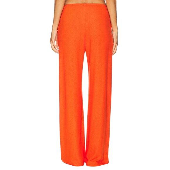 LESET Lauren Pocket Pants in Poppy X-Small New Womens Lounge Trousers - Picture 4 of 14